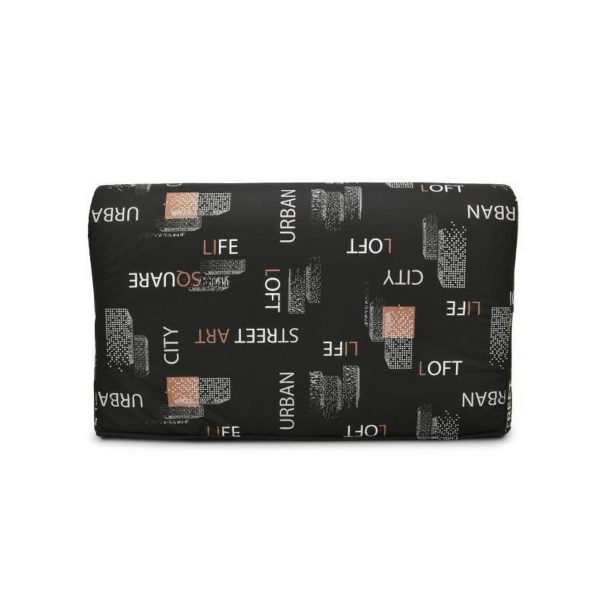 GRUHIER Banquette BZ - Tissu Noir - L143 x P97 x H89 cm - Joe