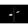 Voir la diapositive 2 : MARKET24 Lampe de bureau DKD Home Decor Noir Doré Métal 25 W 220 V 38 x 16 x 64 cm