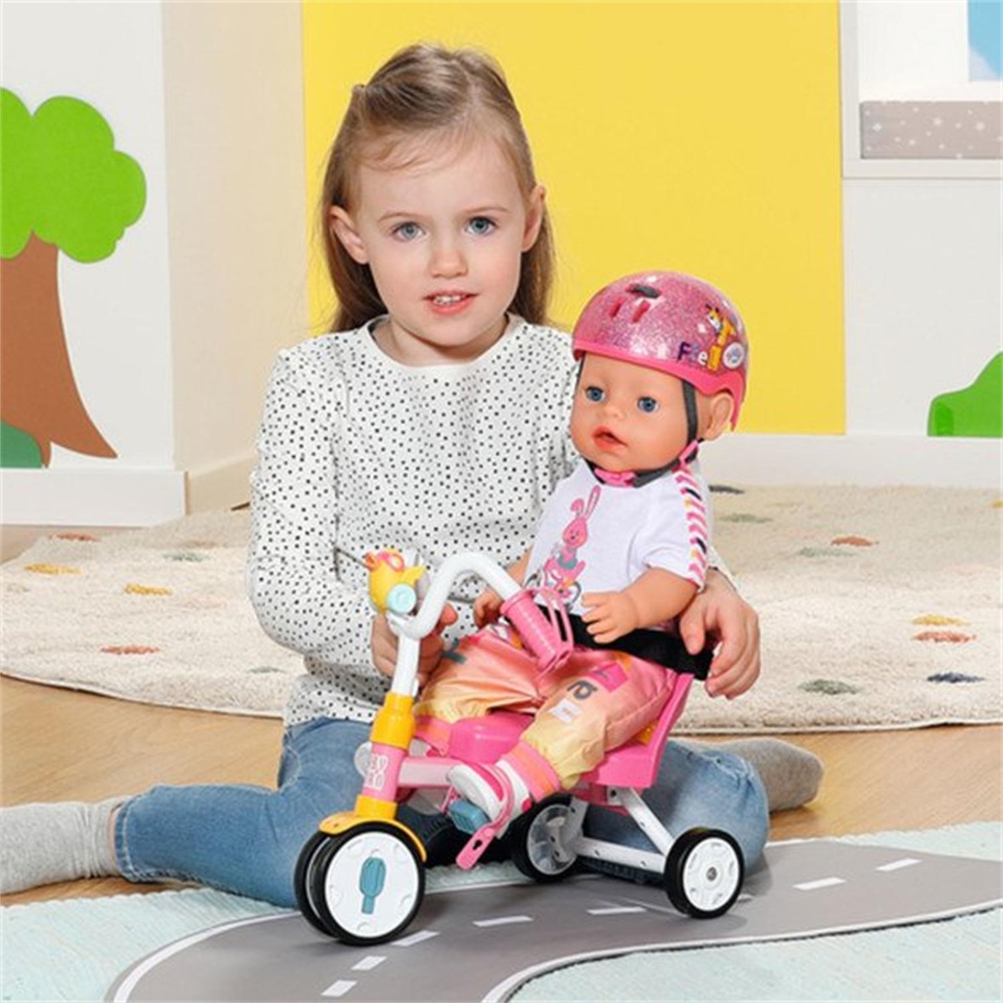 Voir la diapositive 6 : Zapf Creation Baby born Tricycle pour poupée