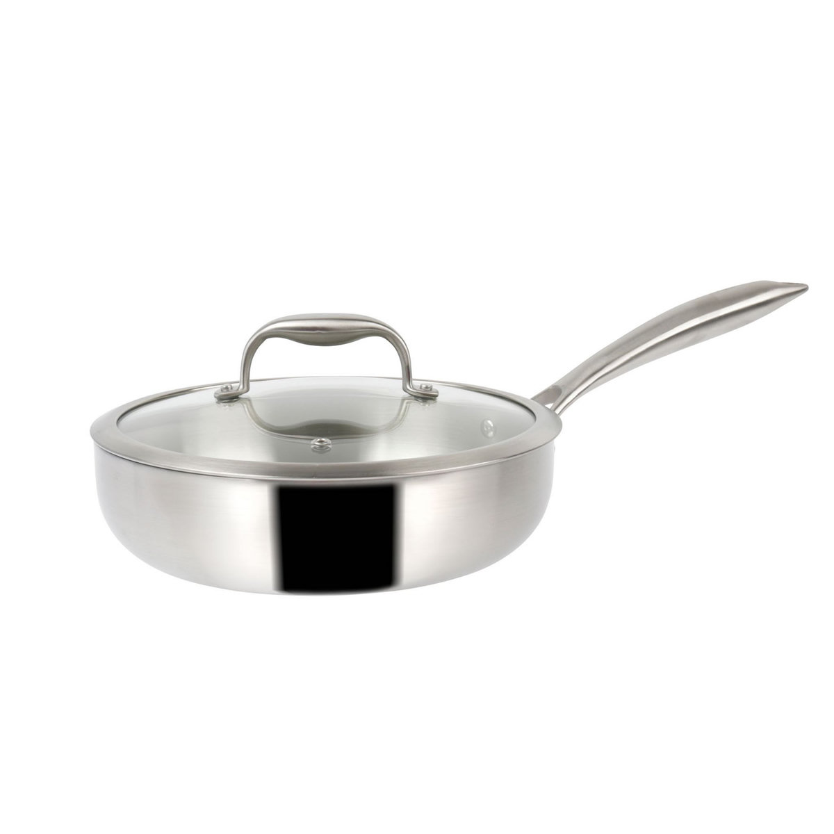 SITRAM Sauteuse induction inox PERLE 24 cm 