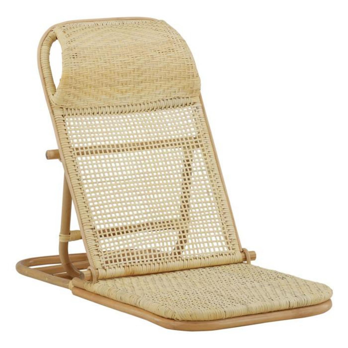 Paris Prix Chaise Longue en Rotin  Ellie  90cm Naturel