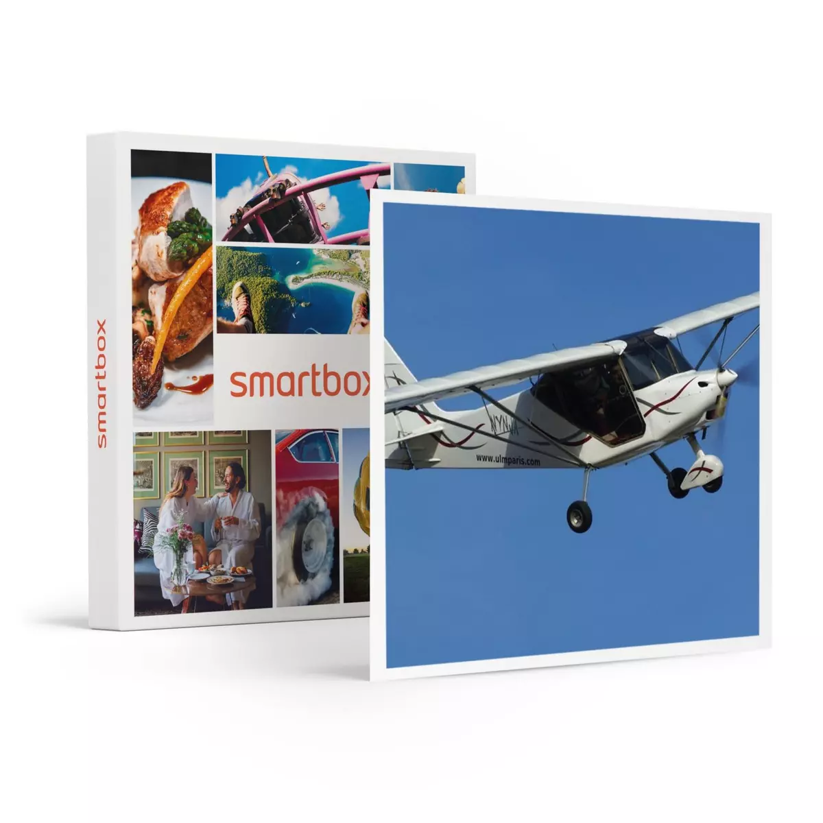Smartbox Prenez votre envol avec ULM Paris lors d'une inoubliable initiation avec vidéo du vol - Coffret Cadeau Sport & Aventure