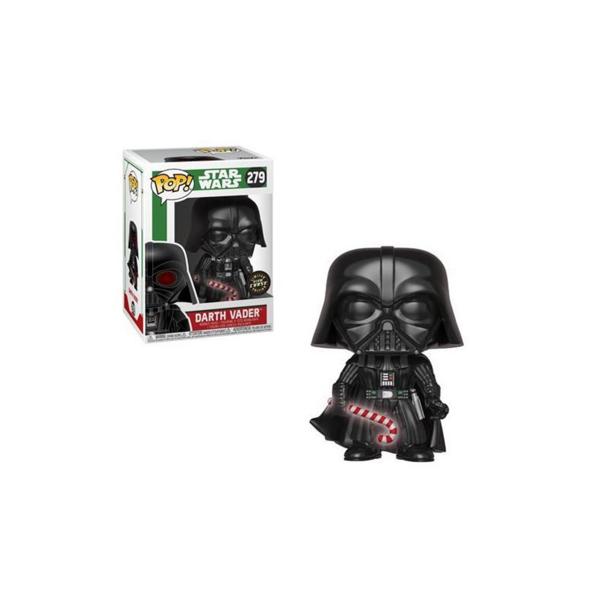 Funko Figurine à tête branlante Funko Pop Star Wars Darth Vader Holiday