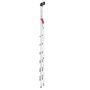 Voir la diapositive 3 : HAILO Escabeau 7 marches larges 3m25 en aluminium - PROFISTEP XXL