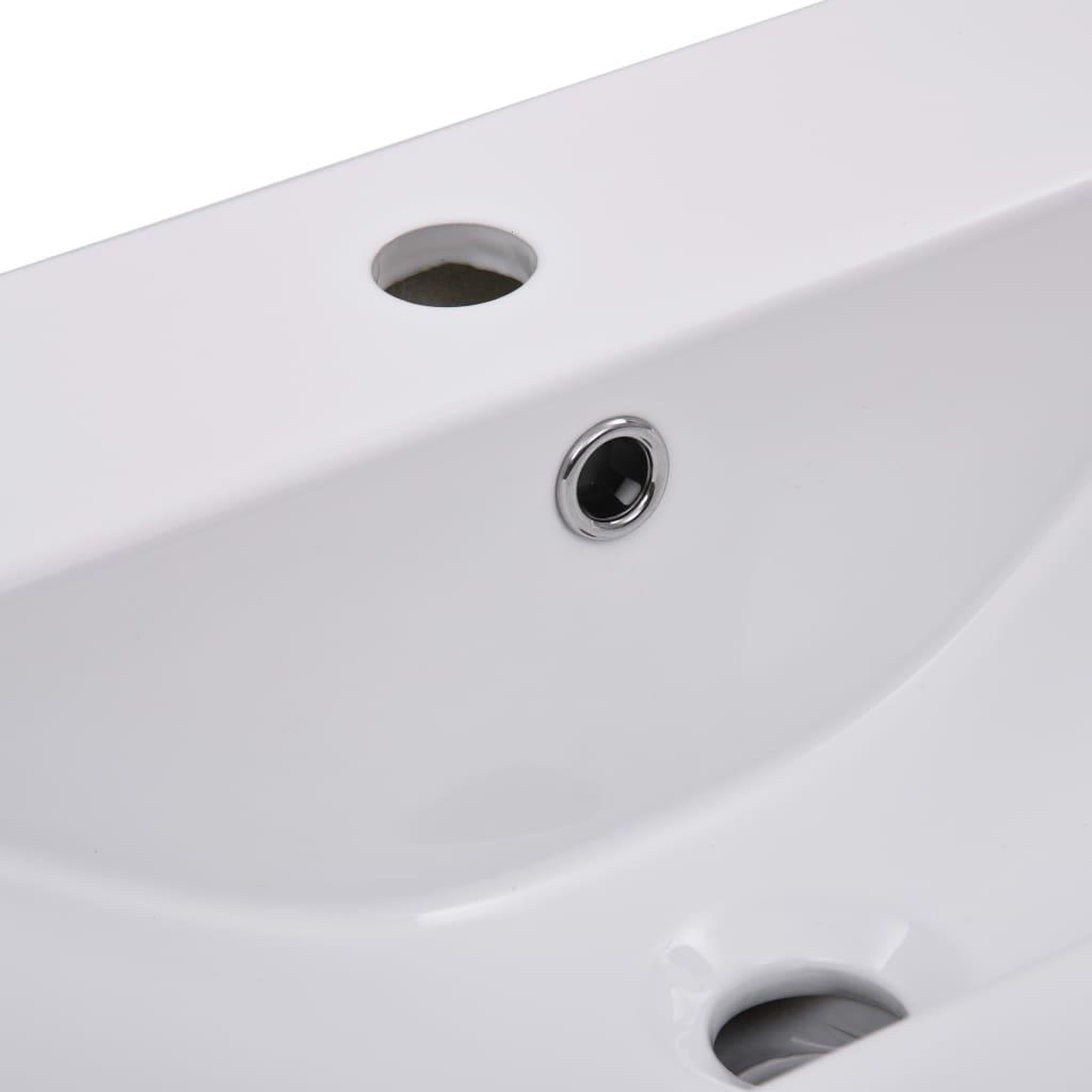 Voir la diapositive 5 : VIDAXL Lavabo encastre 61 x 39,5 x 18,5 cm Ceramique Blanc