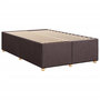 Voir la diapositive 3 : VIDAXL Cadre de lit sans matelas marron fonce 120x190 cm tissu