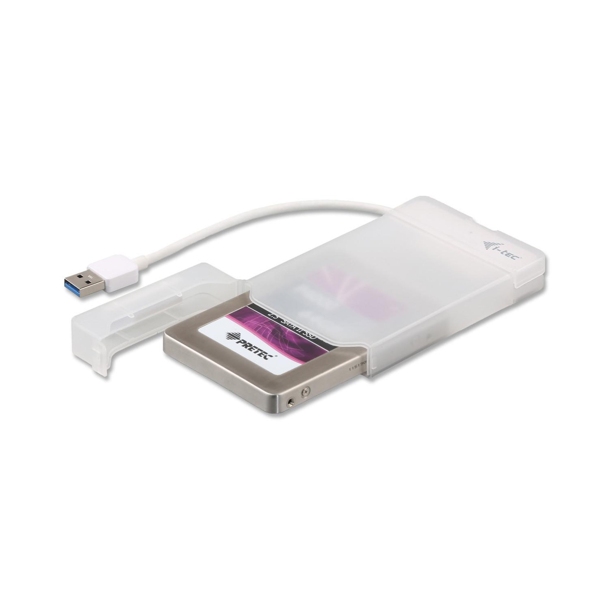 Voir la diapositive 2 : I-TEC I-tec mysafeu314 boîtier de disques de stockage boîtier disque dur/ssd blanc 2.5