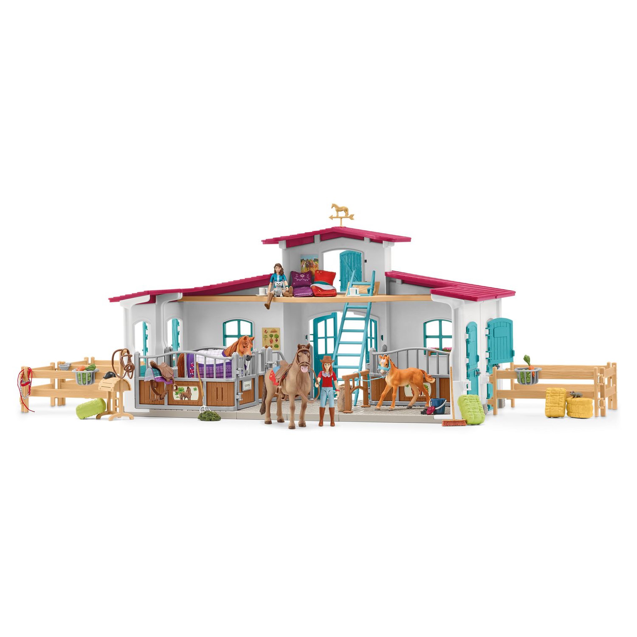 Voir la diapositive 2 : Schleich SCH NOUVEAU CENTRE EQUESTRE