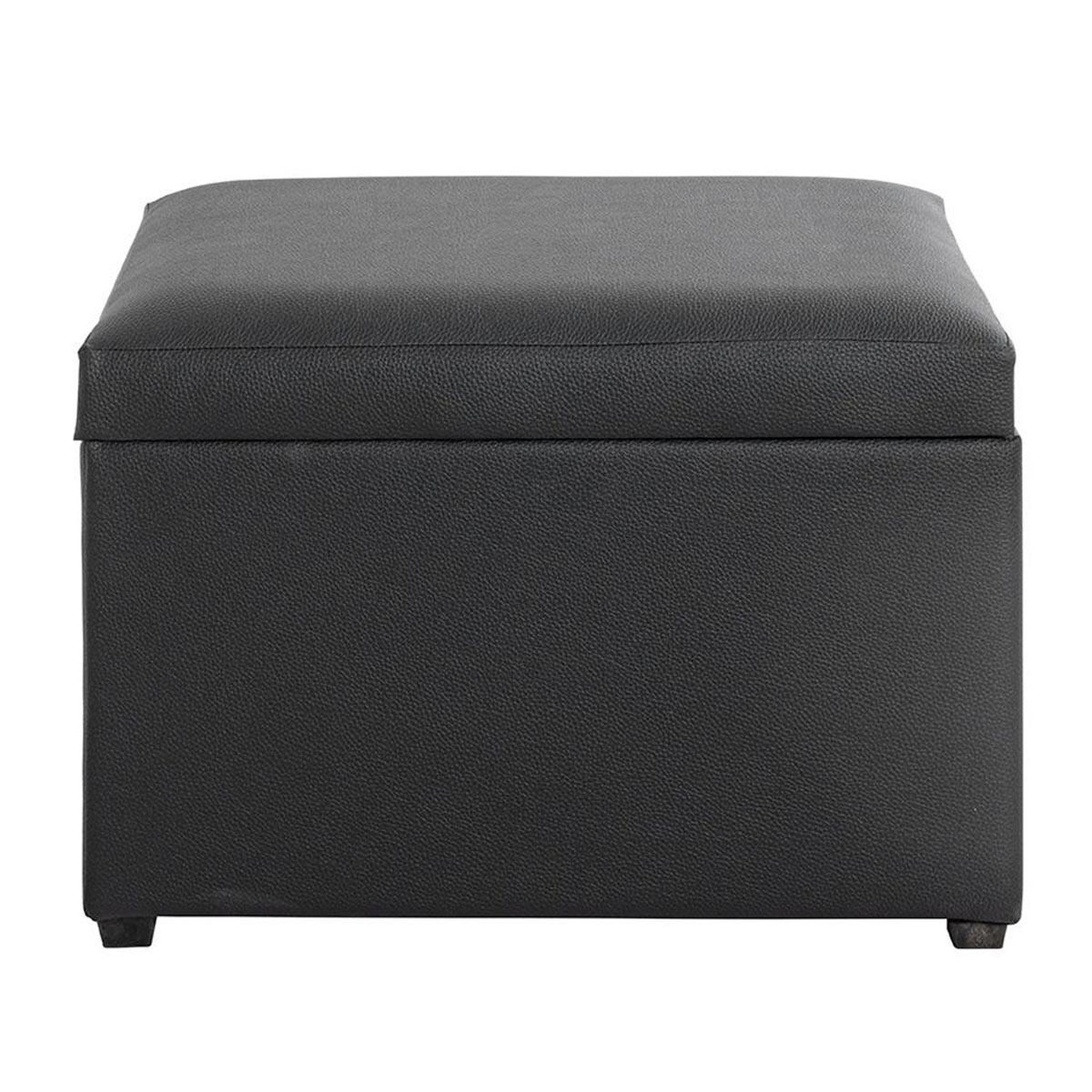 Voir la diapositive 3 : Paris Prix Banc coffre de rangement  timmy  58cm noir