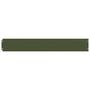 Voir la diapositive 3 : VIDAXL Bordures pelouse 10pcs vert olive 15x103cm acier lamine a froid