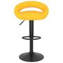 Voir la diapositive 3 : VIDAXL Tabourets de bar lot de 2 jaune moutarde velours