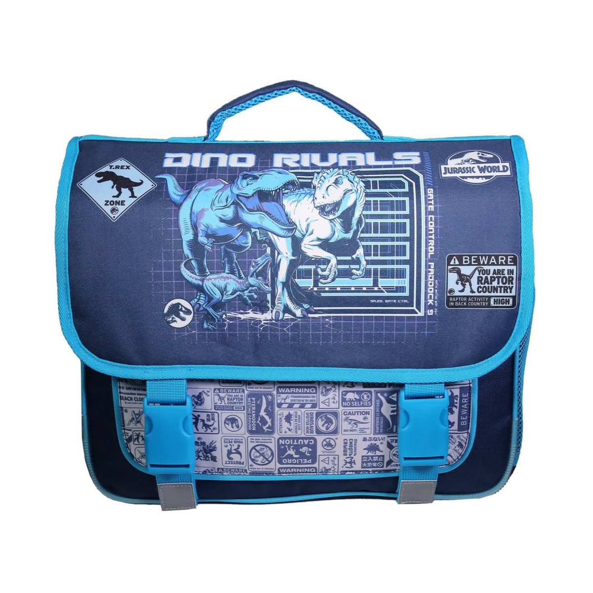 Bagtrotter BAGTROTTER Cartable 38 cm Jurassic World Bleu