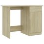 Voir la diapositive 2 : VIDAXL Bureau Chene sonoma 100x50x76 cm Bois d'ingenierie