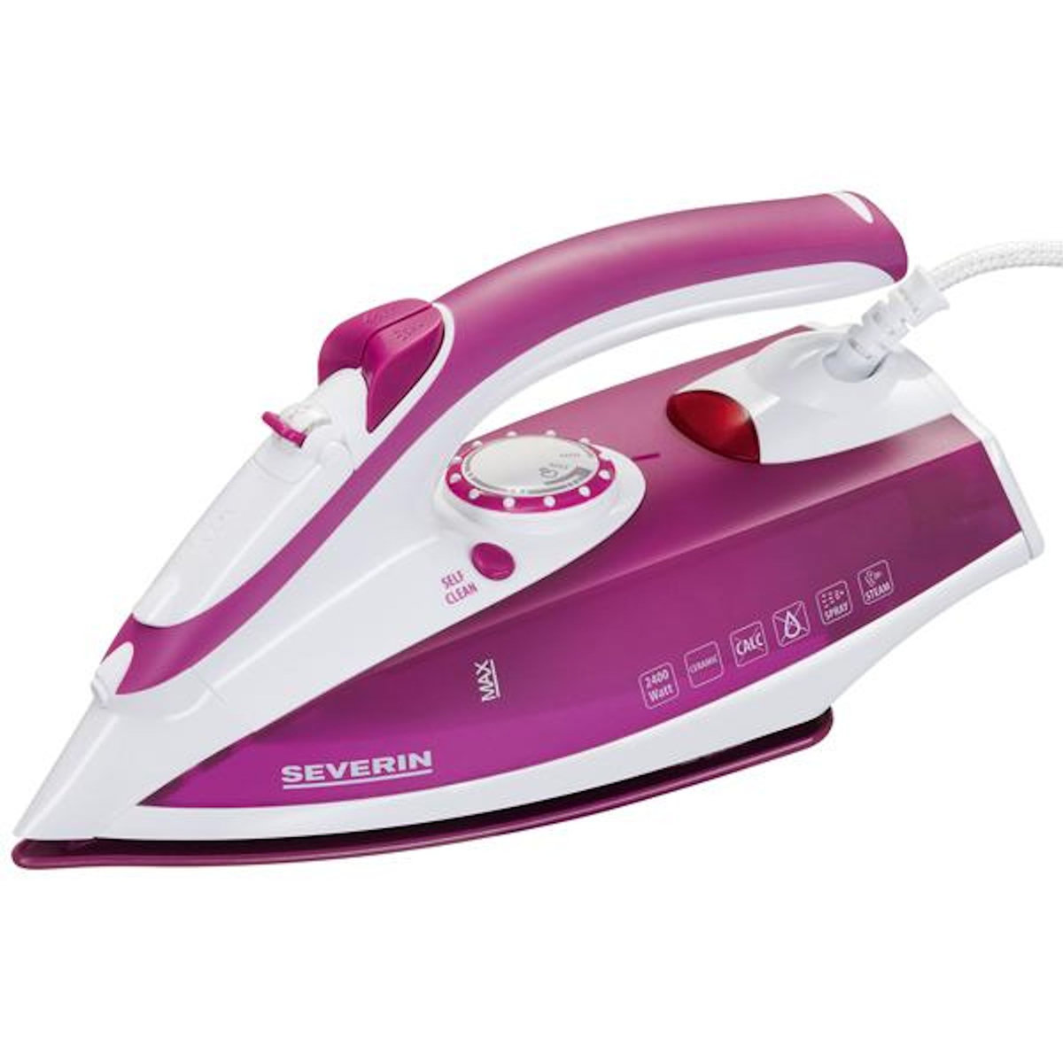 SEVERIN Fer à repasser vapeur 2400w 30g/mn - ba3243