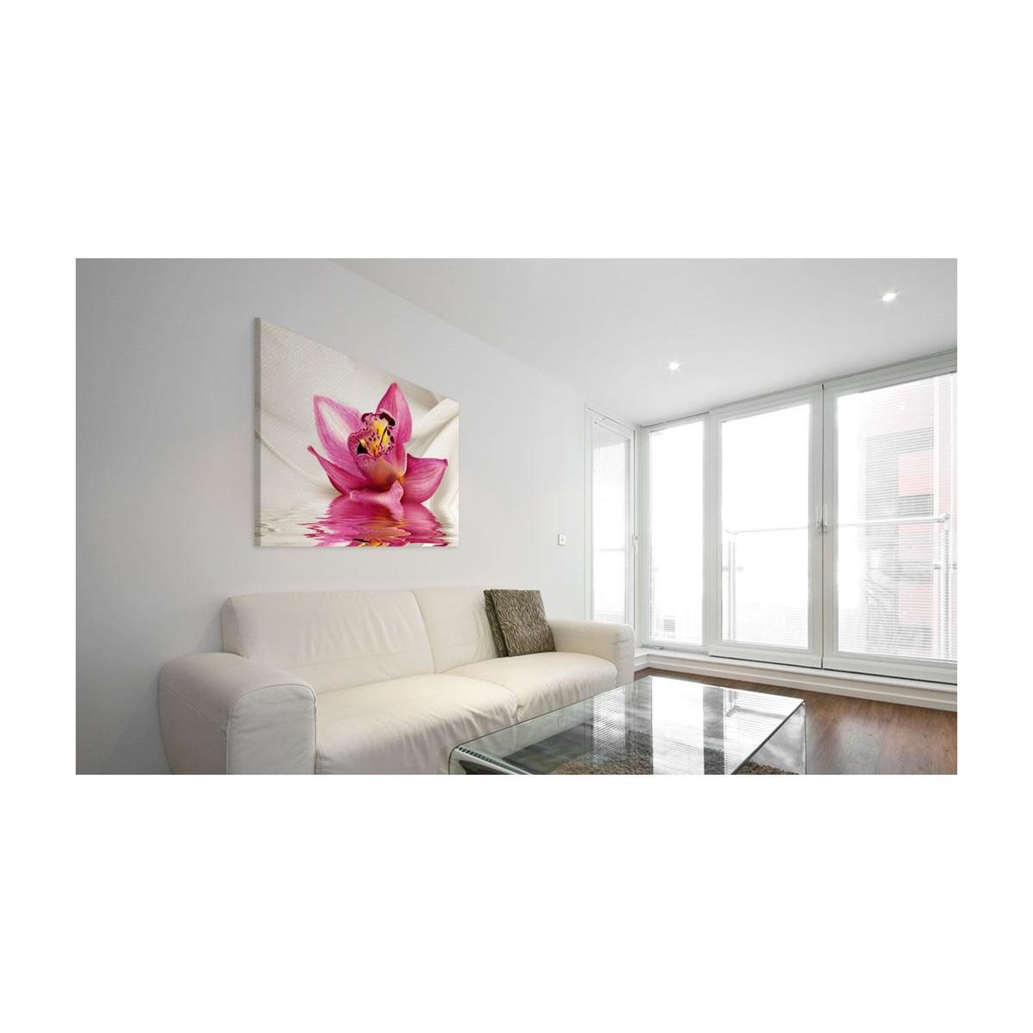 Voir la diapositive 2 : Paris Prix Tableau imprimé  unusual orchid  40x60cm
