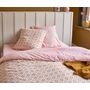 Voir la diapositive 1 : Parure housse de couette + drap housse en polycoton RACHEL