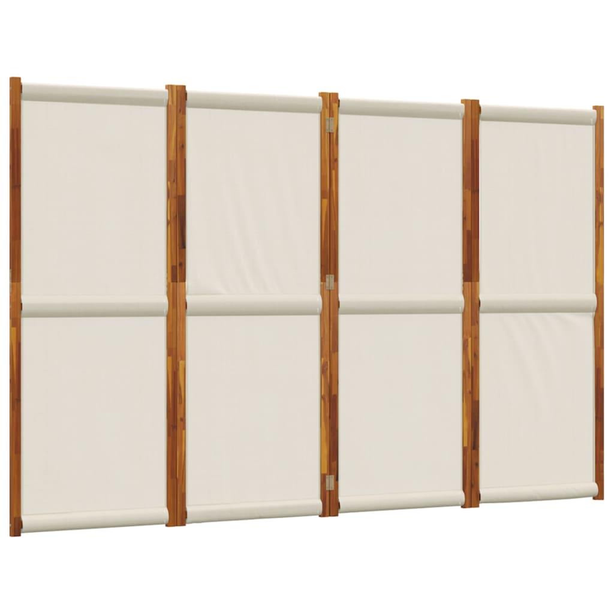 Voir la diapositive 2 : VIDAXL Cloison de separation 4 panneaux gris clair 280x180 cm