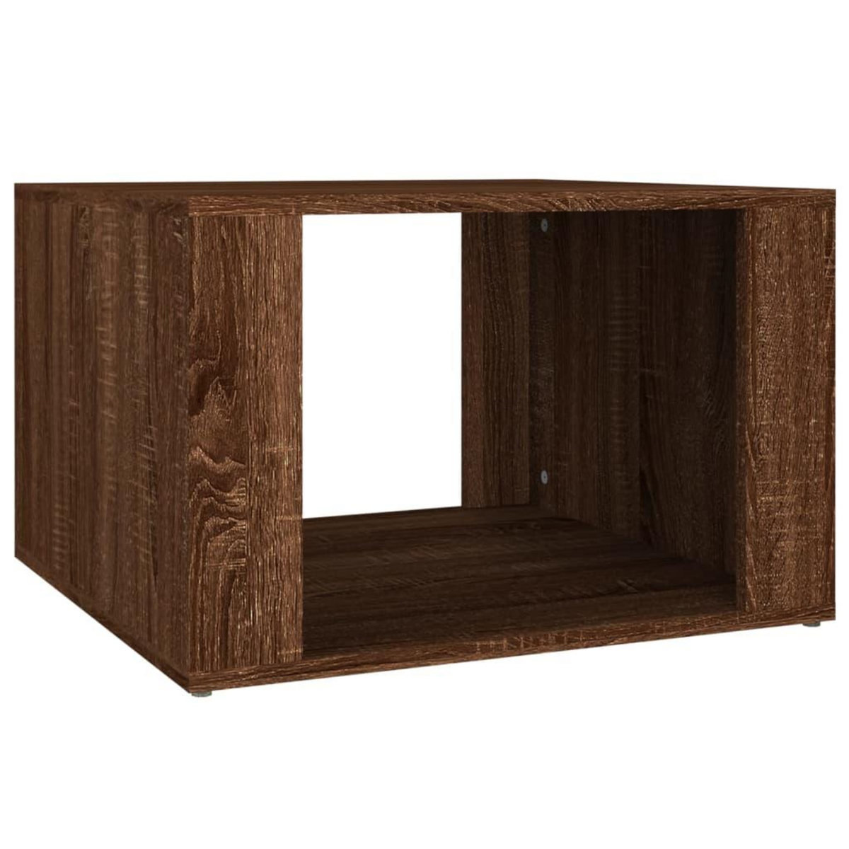 VIDAXL Table de chevet Chene marron 57x55x36 cm Bois d'ingenierie