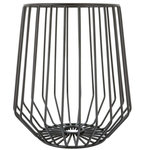 point virgule Panier à fruits et légumes en fil métal noir - PV-CHR-3052