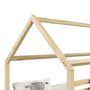 Voir la diapositive 4 : IDIMEX Lit cabane FINA 90 x 190 cm, en pin massif
