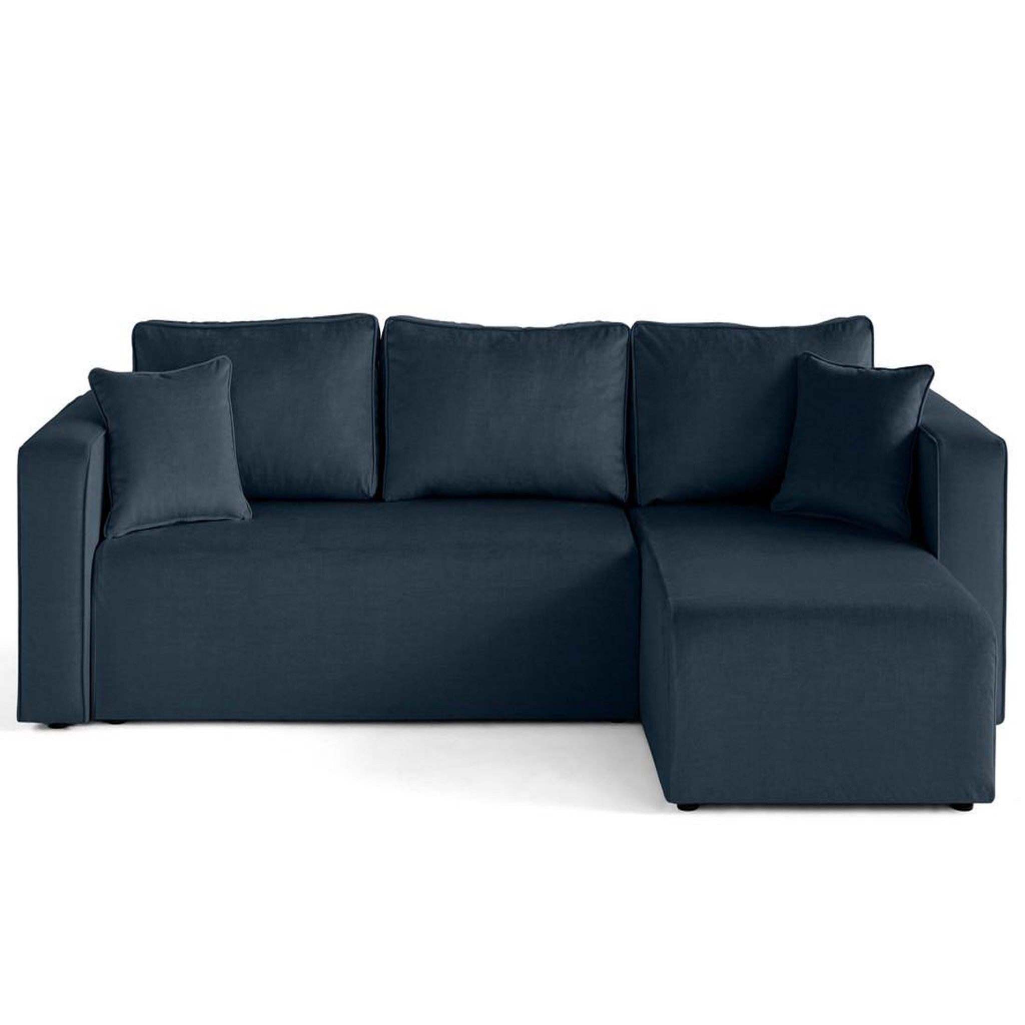 Voir la diapositive 1 : BEST MOBILIER Housse en velours pour canapé déhoussable topaze