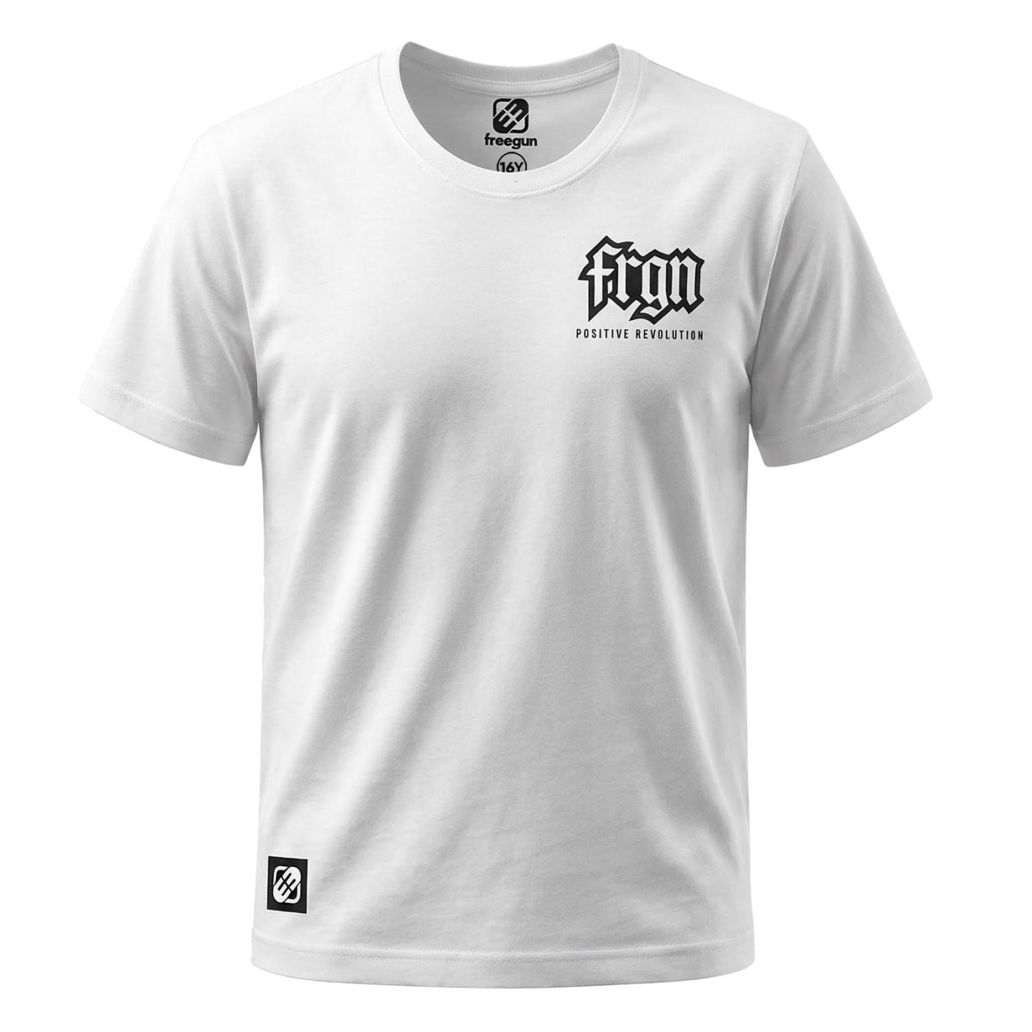 Voir la diapositive 1 : FREEGUN T-shirt junior en coton 140GSM imprimé devant et dos Bony