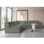 Voir la diapositive 3 : BEST MOBILIER Felix - canapé modulable d'angle gauche 5 places en tissu texturé