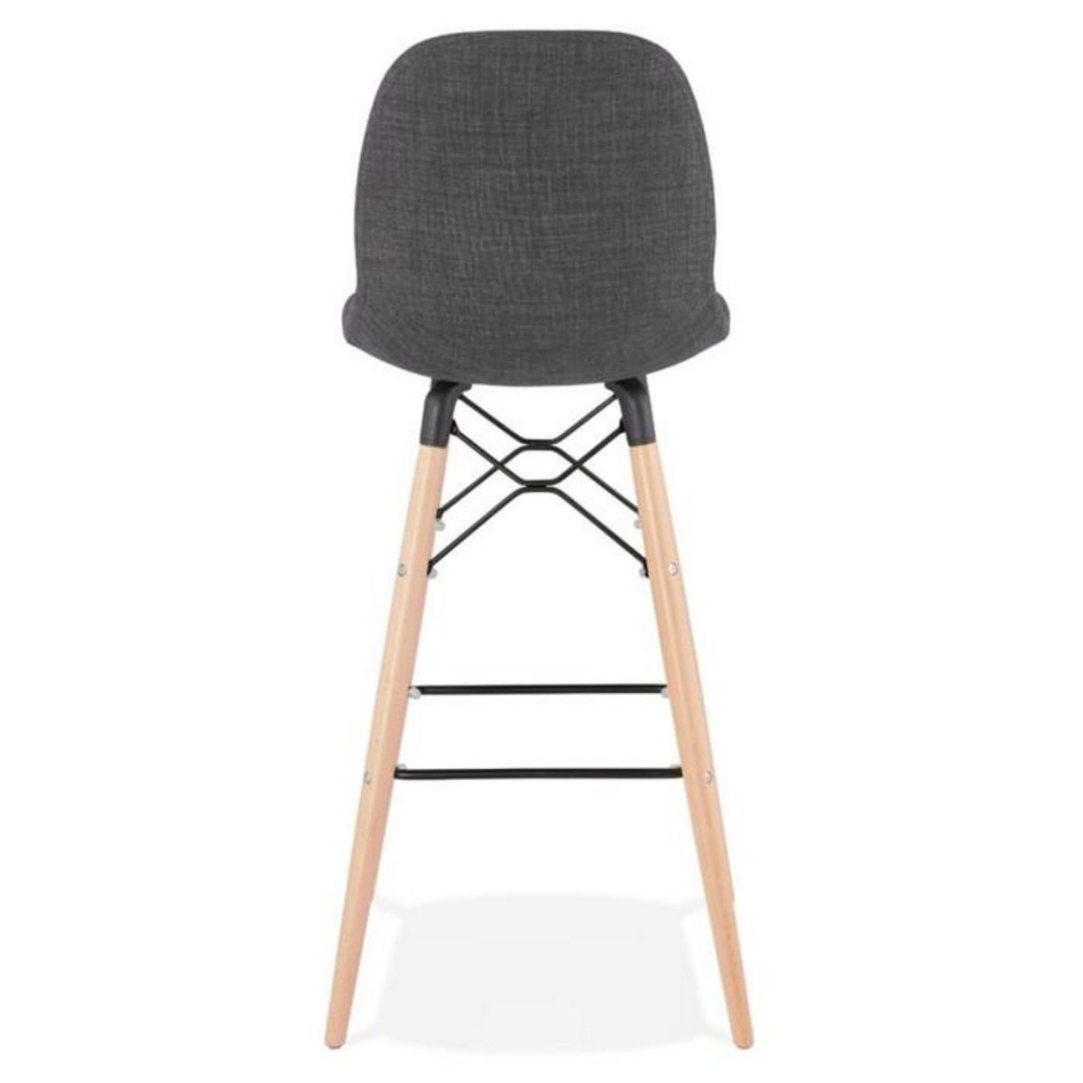 Paris Prix Tabouret de Bar Scandinave  Jelena  111cm Gris Foncé