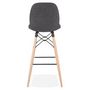 Voir la diapositive 5 : Paris Prix Tabouret de Bar Scandinave  Jelena  111cm Gris Foncé
