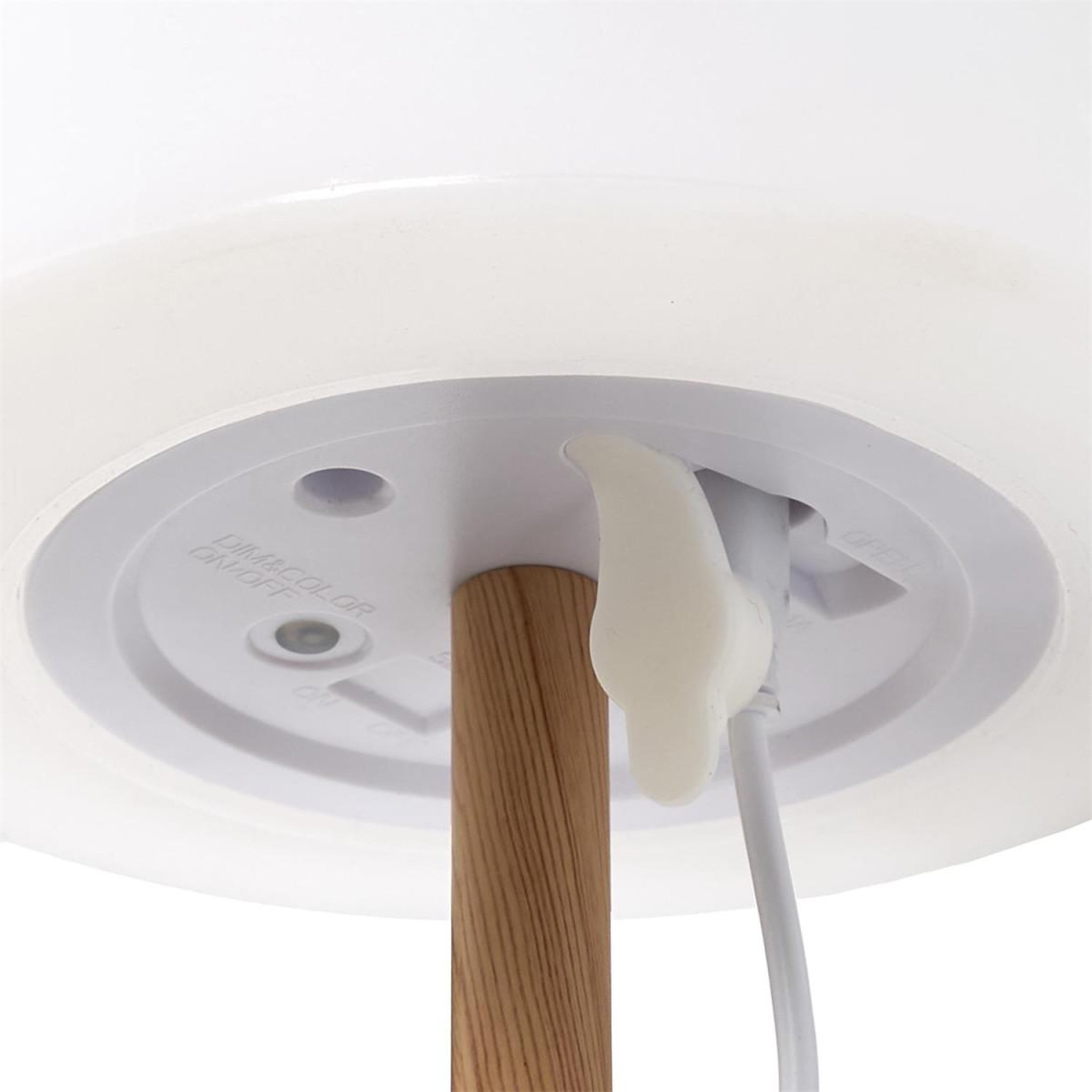 Voir la diapositive 3 : The Home Deco Factory Lampe à led intérieur & extérieur  nomade  40cm blanc