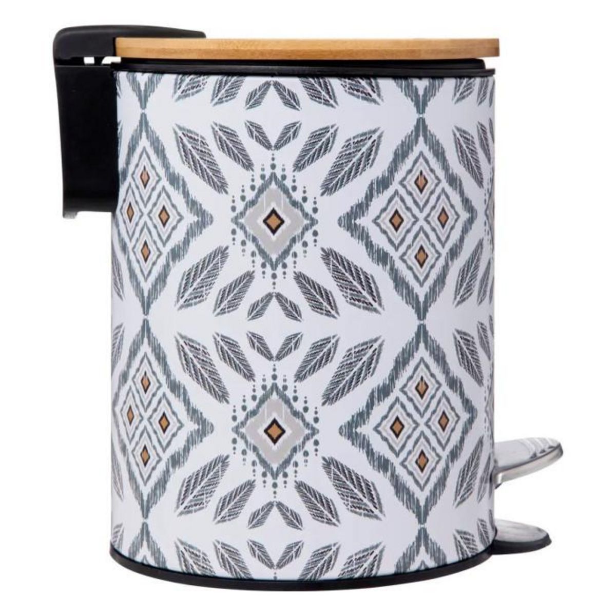 FIVE Poubelle de Salle de Bain  Hapache  3L Multicolore