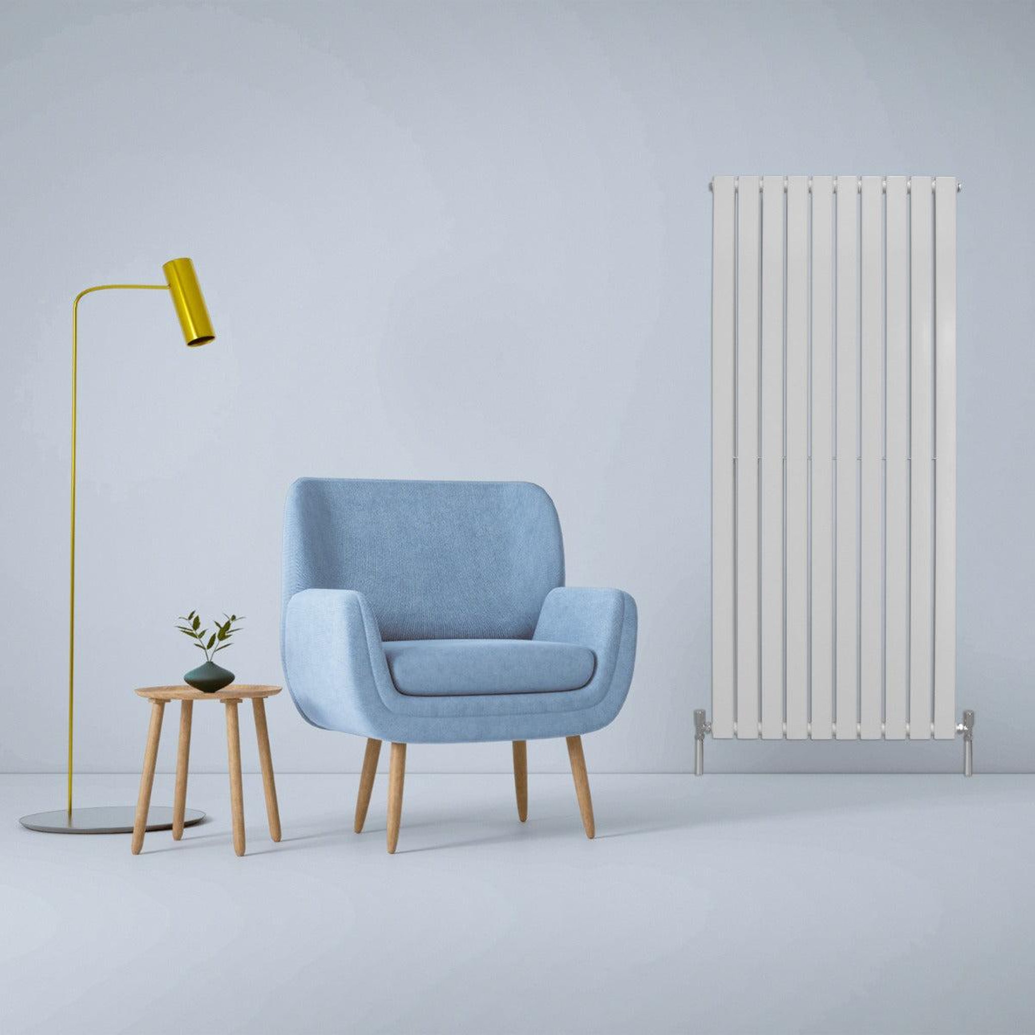 Voir la diapositive 2 : MONSTERSHOP Radiateur plat à 2 panneaux - 1600 x 700 mm
