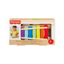 Voir la diapositive 1 : FISHER PRICE Fisher-Price-Xylophone en bois, instrument de musique avec 2 pieces HXV13