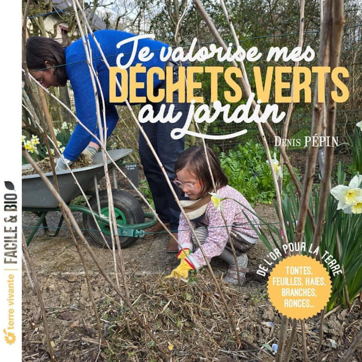 JE VALORISE MES DECHETS VERTS AU JARDIN. TONTES, FEUILLES, HAIES, BRANCHES, RONCES..., Pépin Denis