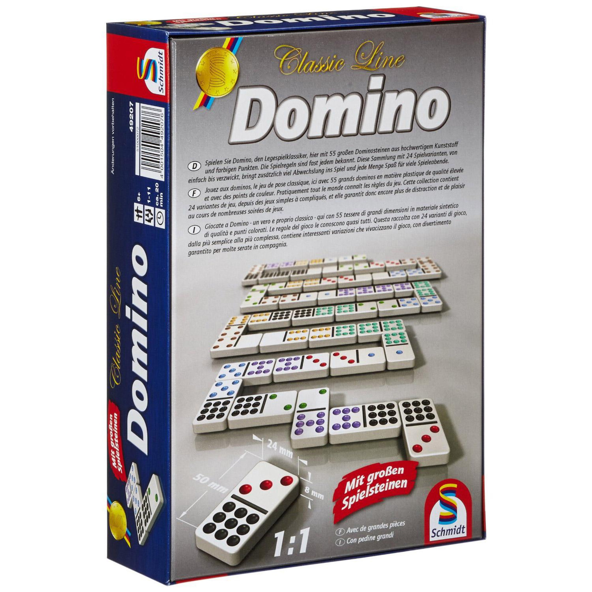 Voir la diapositive 3 : Schmidt Spiele Classic line - Domino - SCHMIDT SPIELE