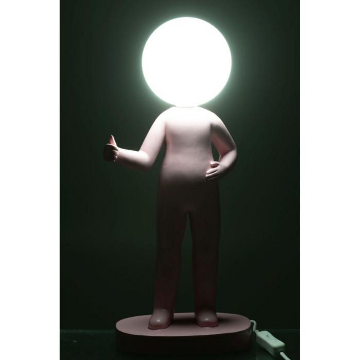 Paris Prix Lampe à Poser en Résine  Pouces  44cm Rose