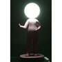 Voir la diapositive 3 : Paris Prix Lampe à Poser en Résine  Pouces  44cm Rose