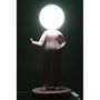 Voir la diapositive 3 : Paris Prix Lampe à Poser en Résine  Pouces  44cm Rose
