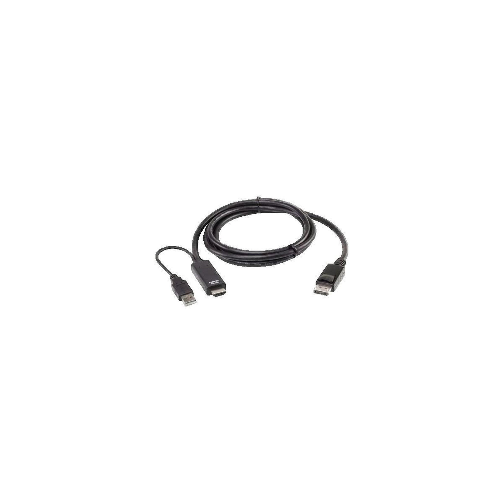 Voir la diapositive 2 : Aten Câble HDMI vers DisplayPort ATEN 1,8 m True 4K
