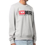 DIESEL Sweat  Homme Diesel Division. Coloris disponibles : Gris