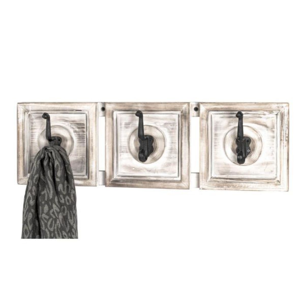 Paris Prix Patère Murale Vintage  Eliane  58cm Beige