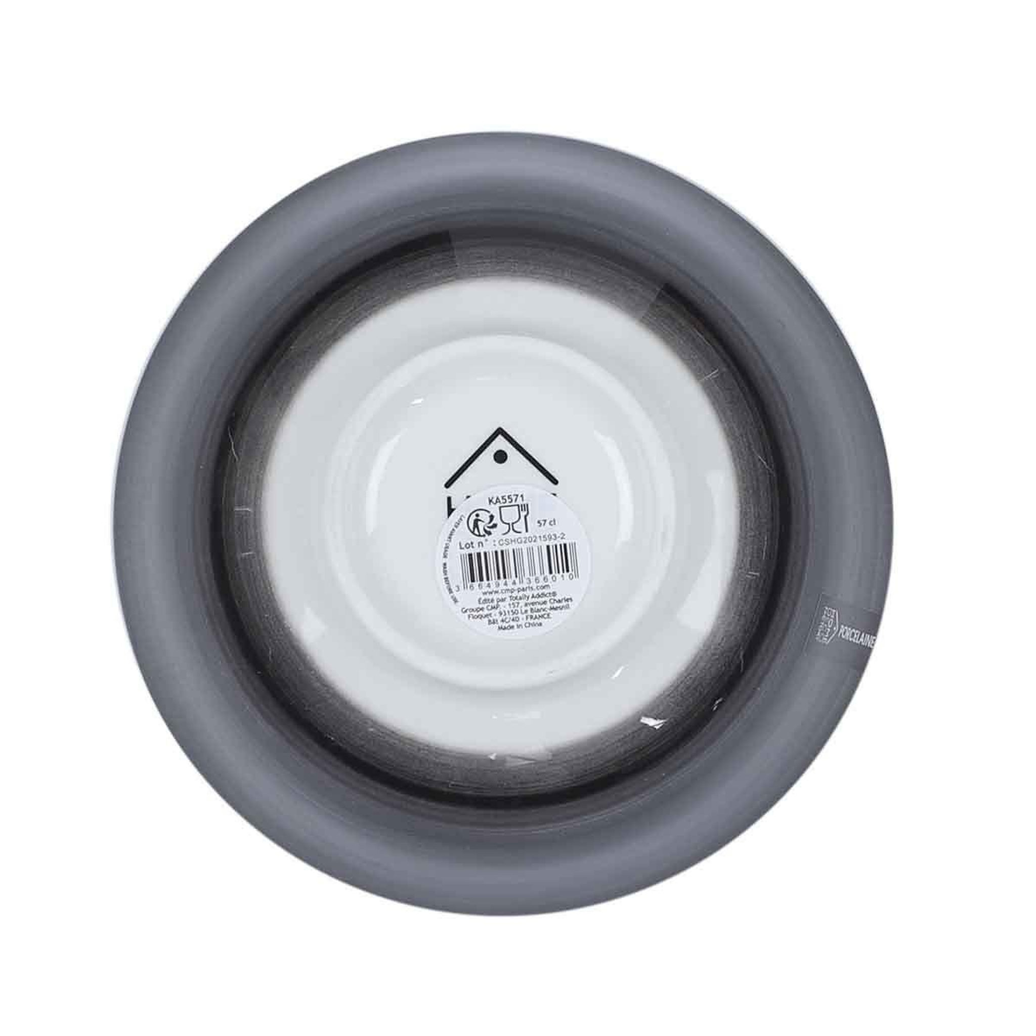 Voir la diapositive 3 : The Home Deco Factory Coupelle en céramique  mandala  57cl bleu