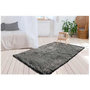 Voir la diapositive 4 : Paris Prix Tapis Imitation Fourrure à Poils Longs  Tender  Anthracite
