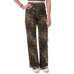 MONDAY PREMIUM Jean Femme Léopard  Droit Monday Premium. Coloris disponibles : Marron