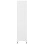 Voir la diapositive 4 : VIDAXL Armoire a casiers Blanc 90x45x180 cm Acier