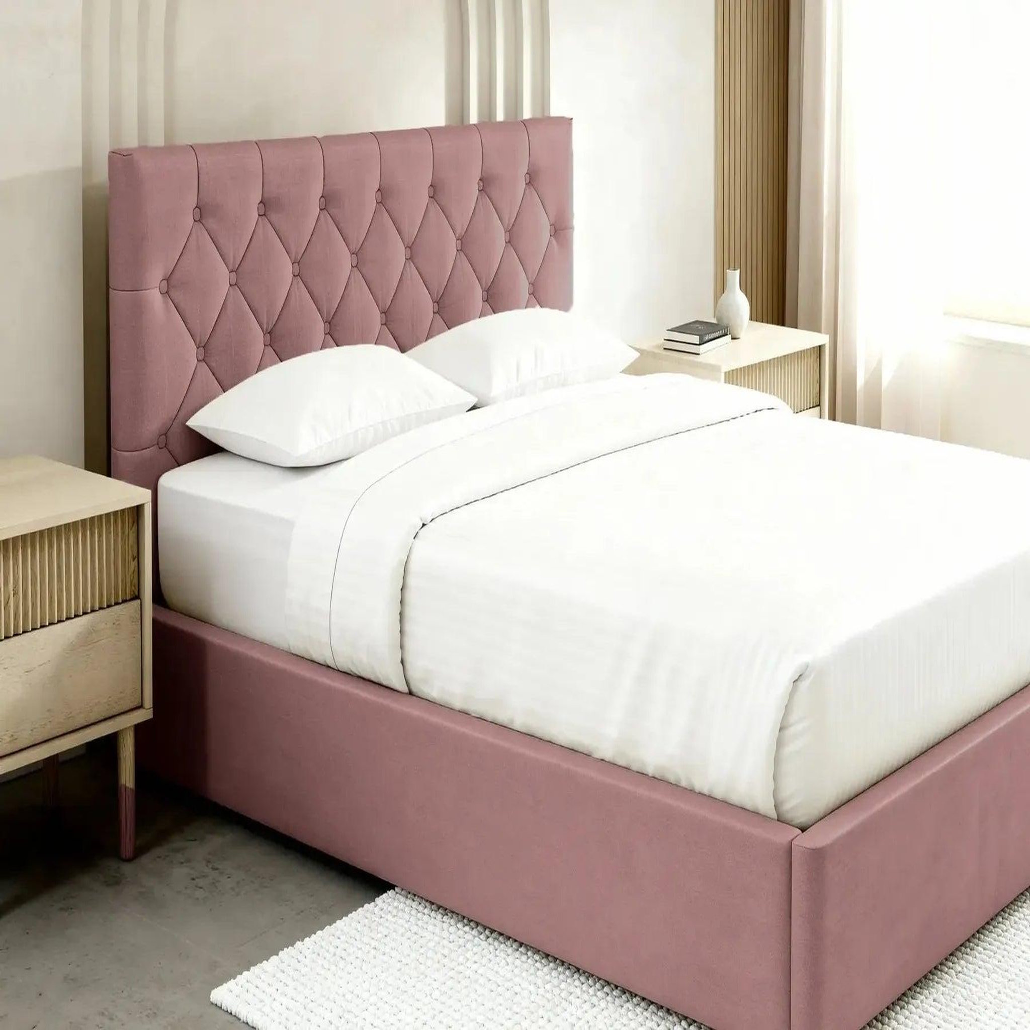 Voir la diapositive 4 : CASANOVA PARIS Emile - lit coffre tissu velours