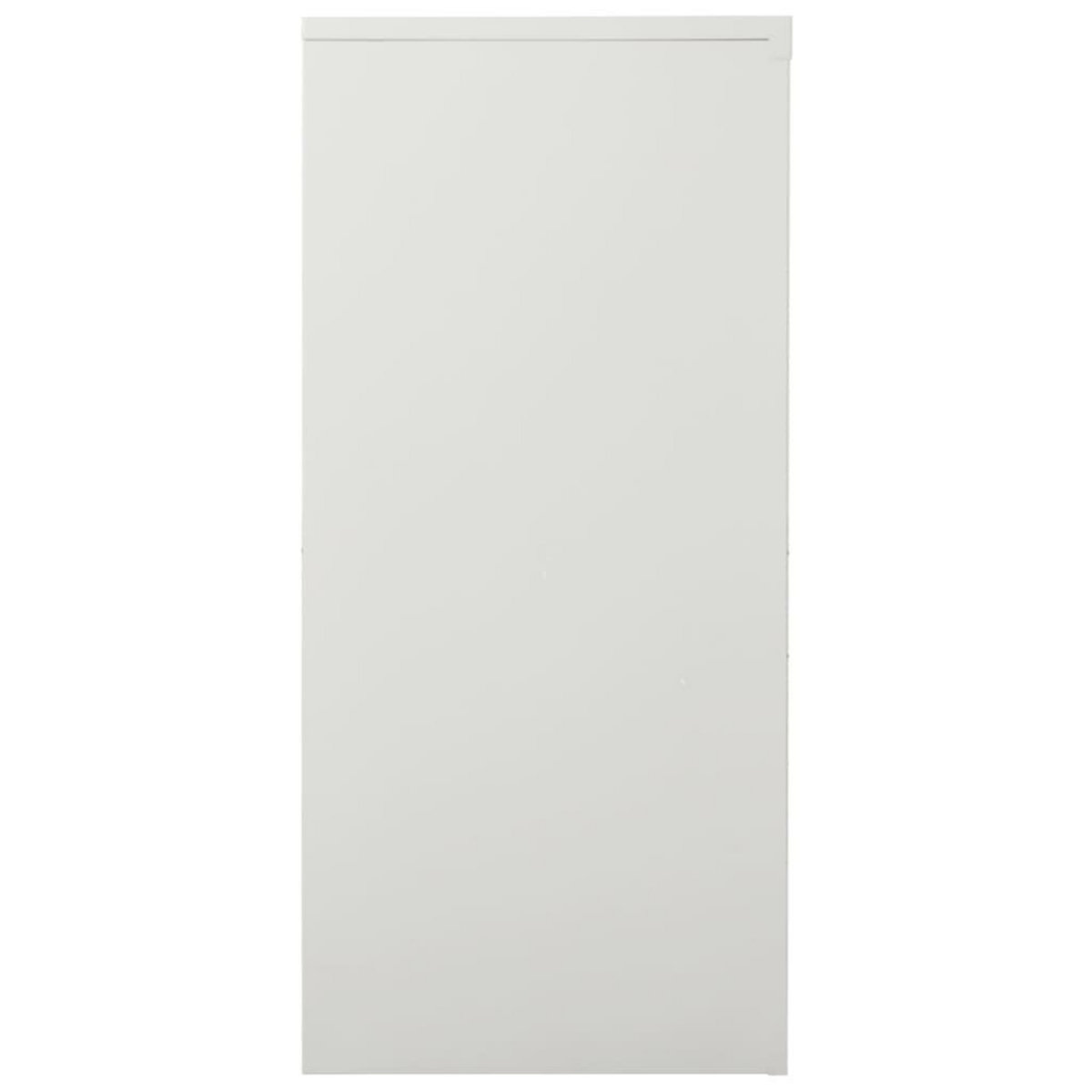 VIDAXL Armoire a portes coulissantes Gris clair 90x40x90 cm Acier