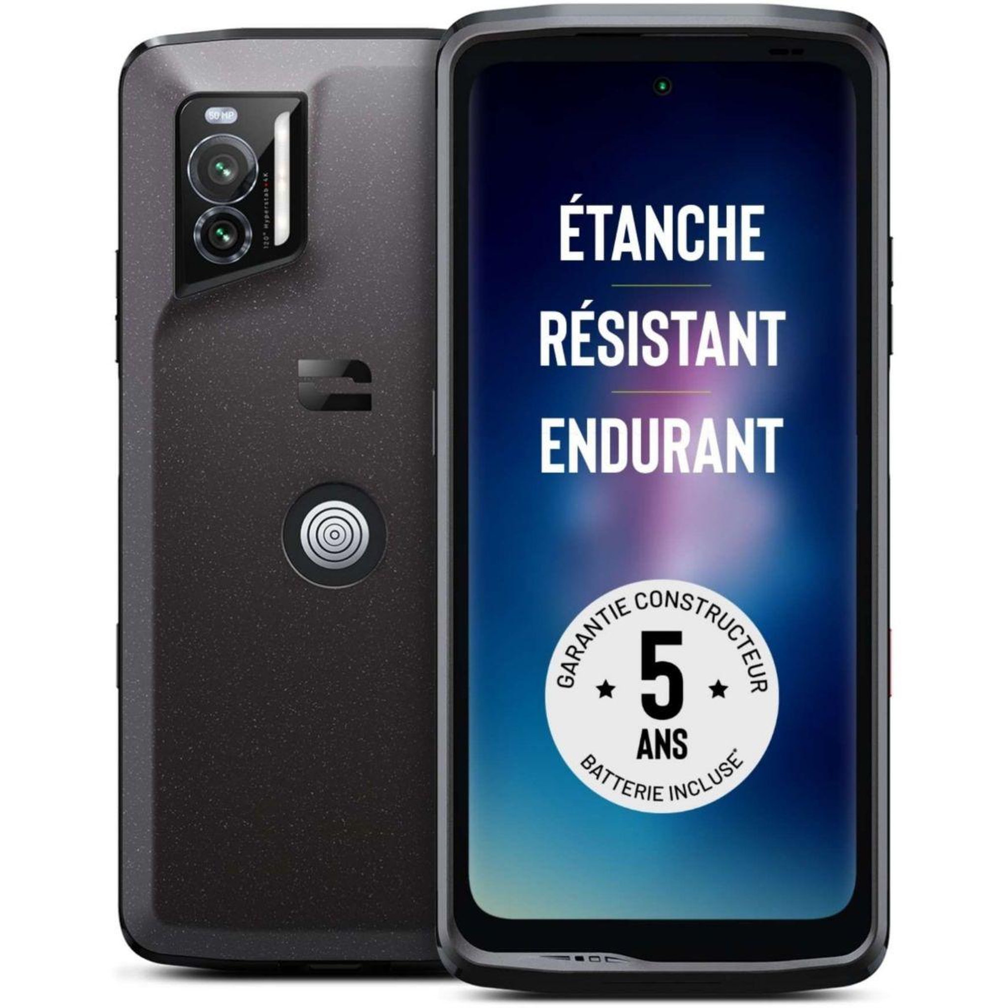 Voir la diapositive 2 : CROSSCALL Smartphone stellar-x5s noir