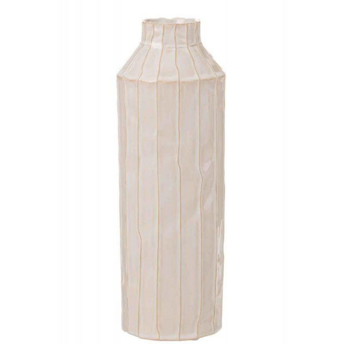 Paris Prix Vase en Céramique  Bouteille de Lait  34cm Blanc