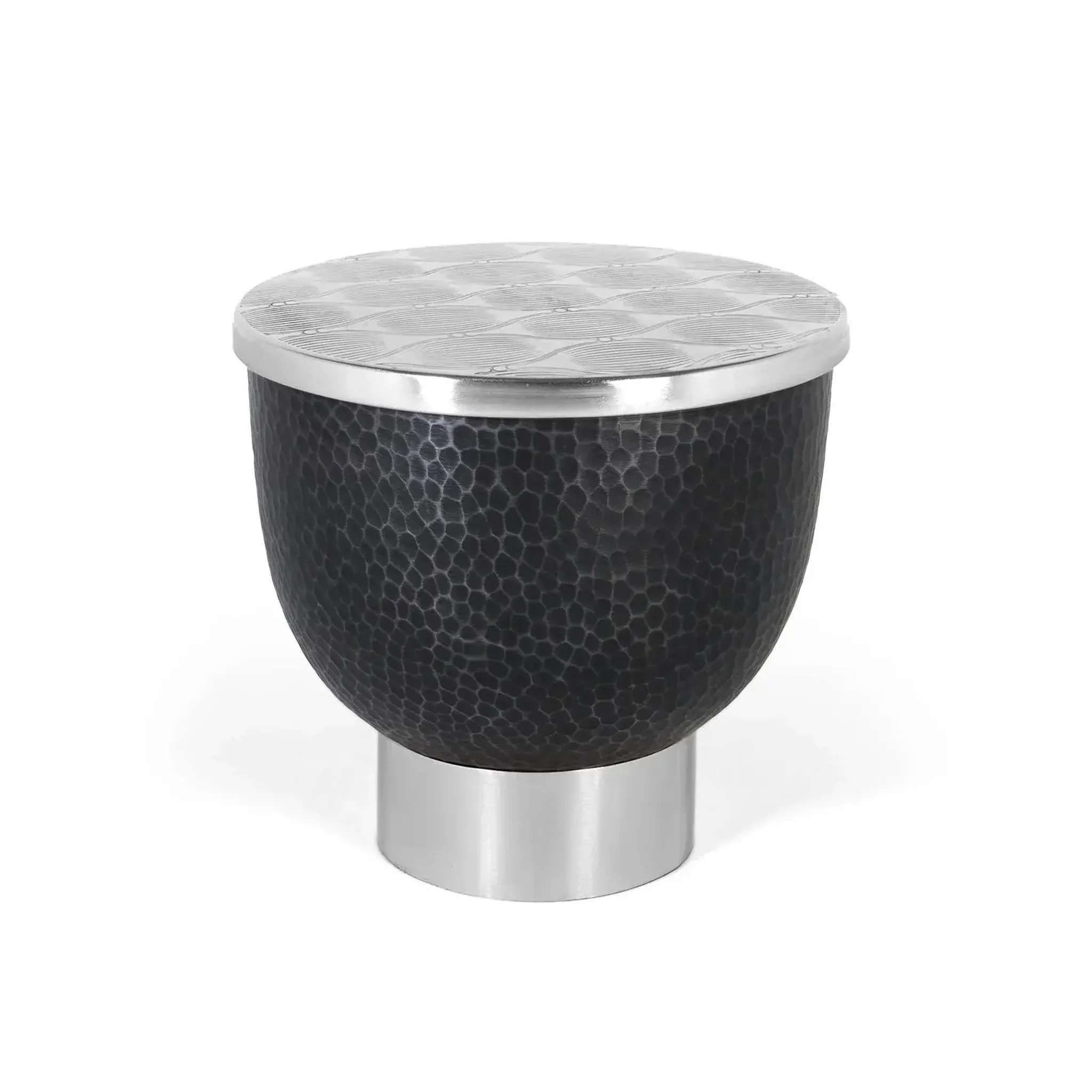 GINER Y COLOMER SL Table basse en aluminium 62 cm style industriel moderne